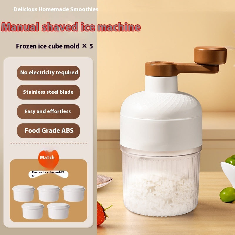 Manual Ice Crusher Household Small Ice Machine Hand Ice Crusher Ice Crusher