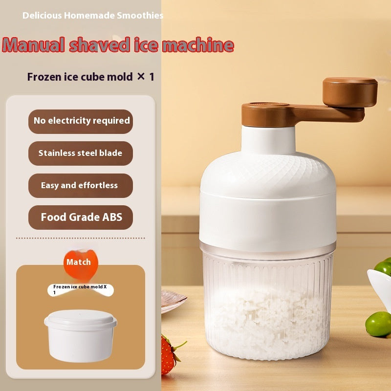 Manual Ice Crusher Household Small Ice Machine Hand Ice Crusher Ice Crusher